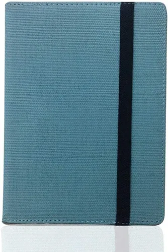 Miniatura 4 de Funda universal de lino natural para lector de libros electrónicos de 6 pulgadas (azul egeo)