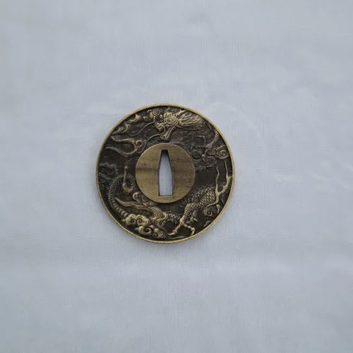Miniatura 2 de Espada samurái japonesa KOSHIRAE – TSUBA FUCHI KASHIRA MENUKI X82