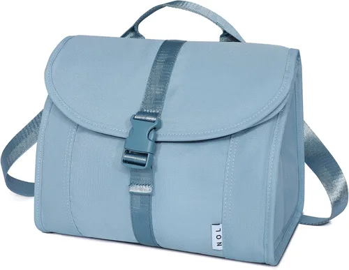 Miniatura 9 de NOL Natural Organic Lifestyle Bolsa de almuerzo aislada para mujeres/hombres, caja enfriadora de almuerzo reutilizable de nailon a prueba de fugas