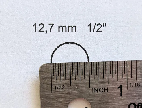 Miniatura 2 de Tapón de plástico de repuesto para saleros y pimenteros, macetas, etc. 3/8, 7/16, 1/2 (6 piezas)