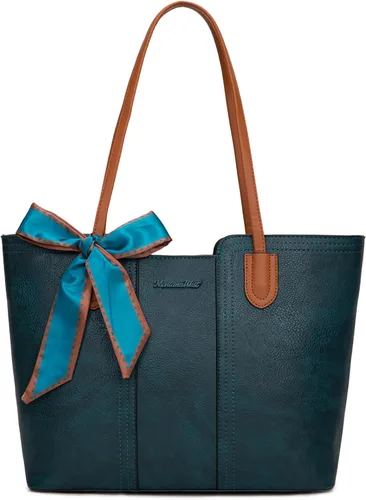 Miniatura 9 de Montana West - Bolsos de mano para mujer, bolso tipo satchel con asa superior mediana