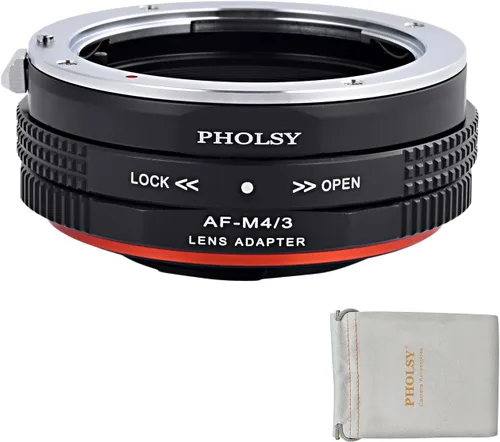 Miniatura 9 de PHOLSY Adaptador de montaje de lente PK a MFT compatible con lente de montaje Pentax K PK a Micro Cuatro Tercios (M4/3 Micro 4/3) Cuerpo de cámara