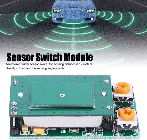 Miniatura 6 de LiebeWH Módulo 5.8GHz DC5V del interruptor del sensor de la microonda para la detección de movimiento
