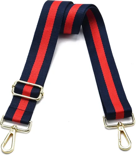 Miniatura 78 de Correa para bolso con herrajes dorados de repuesto, correa para bolso cruzado, correa ancha ajustable para colgar al hombro Oro Hardware-rombic-351