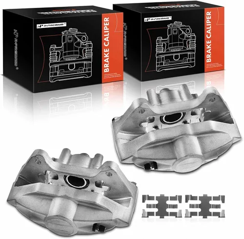 Miniatura 14 de A-Premium Conjunto de pinza de freno de disco compatible con modelos Nissan e Infiniti - 370Z 2009-2019, FX50 2009-2013, G37 2008-2013, M37/M56