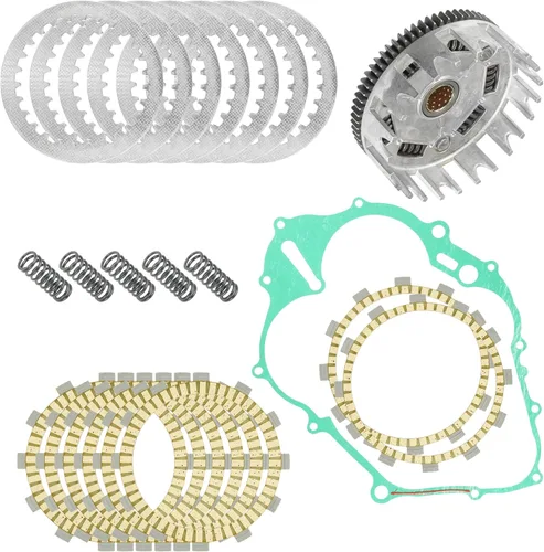 Miniatura 6 de Caltric Kit de engranajes y placas de buje de embrague primario compatible con Yamaha Raptor 660R YFM660R 2001-2005