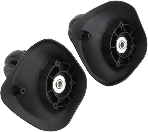 Miniatura 5 de Dilwe - Ruedas de repuesto para maleta de equipaje 2 pares de ruedas de PVC gran accesorio para maleta de equipaje W041-2 L