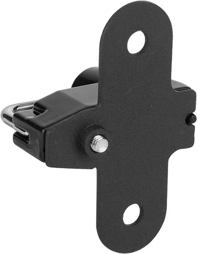 Miniatura 5 de Fydun Motocicleta Casco Lock Mount Hook Aleación de aluminio Kit de modificación de motocicleta para Suzuki V Strom 250 2017 (negro)