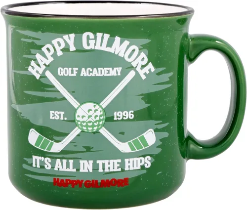 Miniatura 29 de Silver Buffalo - Taza de cerámica de campamento de Los Ositos Cariñositos con purpurina y frase «Positive Vibes» de 20 onzas Care Bears Vibes