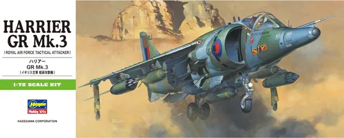 Miniatura 3 de Hasegawa Kit de modelo GR.MK 3 a escala 1:72 Sea Harrier