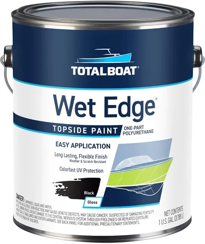 Miniatura 35 de TotalBoat Wet Edge Topside Pintura Marina de Poliuretano Premium Recubrimiento para Barcos, Casas Rodantes, Molduras Exteriores, Fibra de Vidrio