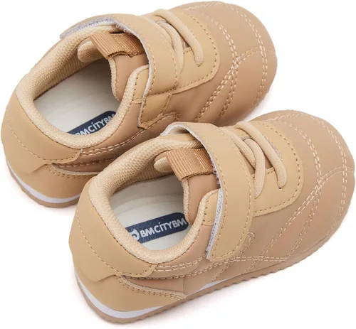 Miniatura 11 de BMCiTYBM Zapatos de bebé para niños y niñas, zapatos para caminar para niños pequeños, zapatos ligeros antideslizantes para 6, 9, 12, 18, 24 meses