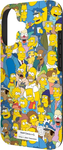 Miniatura 2 de The Simpsons Springfield Characters Print - Carcasa para iPhone 17