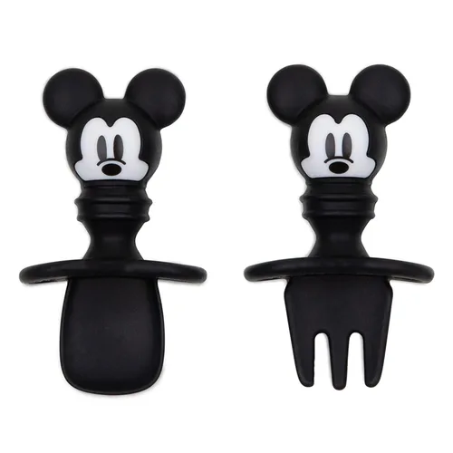Miniatura 32 de Bumkins Juego de utensilios para bebés, Chewtensils cucharas de silicona para mojar, autoalimentación, destete dirigido por el bebé, aprendizaje