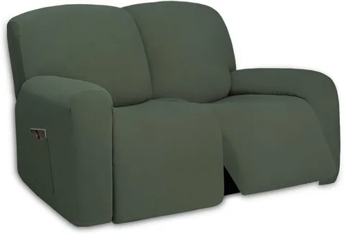 Miniatura 146 de PureFit - Funda superelástica con bolsillo p/protección de sofá/sillón - Suave cubierta de elastano antideslizante, lavable, c/base elástica, apta