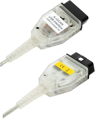 Miniatura 4 de Taotao Cable K+CAN con interruptor FT232RL K+D CAN Cable de interfaz USB para coche Ediabas K+Dcan USB OBD2 OBDii escáner de diagnóstico para BMW