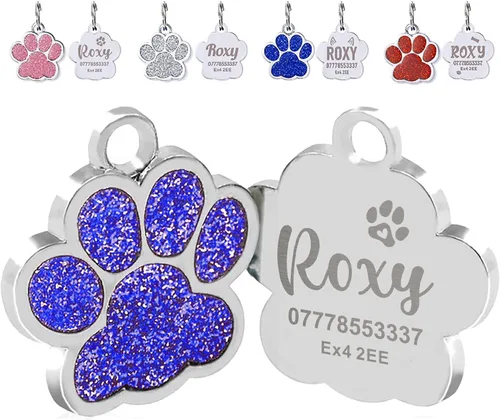Miniatura 13 de Etiquetas para perros personalizadas para mascotas, etiqueta para perro, etiquetas para gato, etiquetas de nombre de perro personalizadas, etiquetas