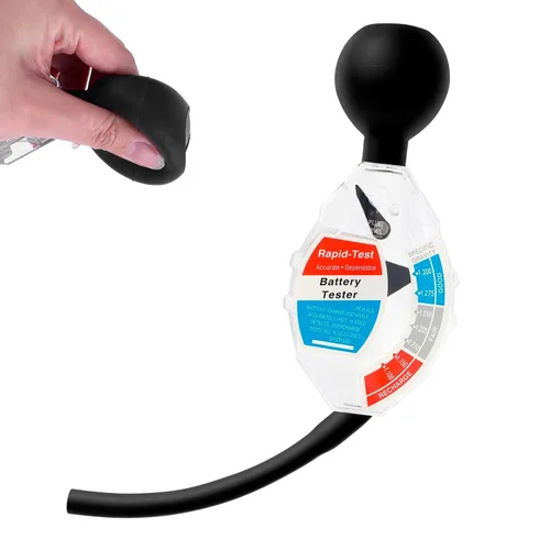 Watris Veiyi Probador rápido de hidrómetro de batería, herramienta de ciclo profundo para sistema de carrito de golf de 6 V, 12 V, 24 V (inhalación)