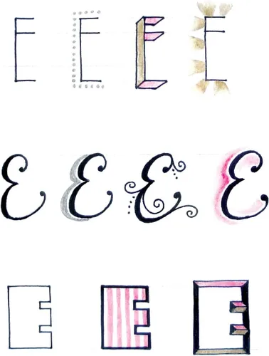 Miniatura 5 de Faber-Castell Kit de letras creativas - Letras a mano para principiantes