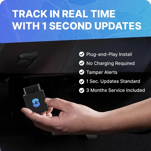 Miniatura 5 de Spytec - Rastreador GPS enchufable para vehículos, automóviles, camiones Seguimiento de automóviles OBD en tiempo real antirrobo Alertas