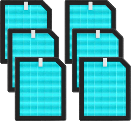 Paquete de 6 filtros de repuesto AP1501 compatibles con purificador de aire Aircillin AP1501 para habitación grande del hogar, filtro HEPA verdadero