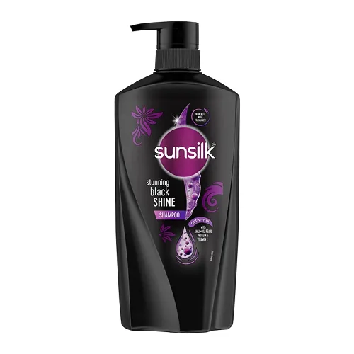 Sunsilk Impresionante champú Black Shine, 22.0 fl oz