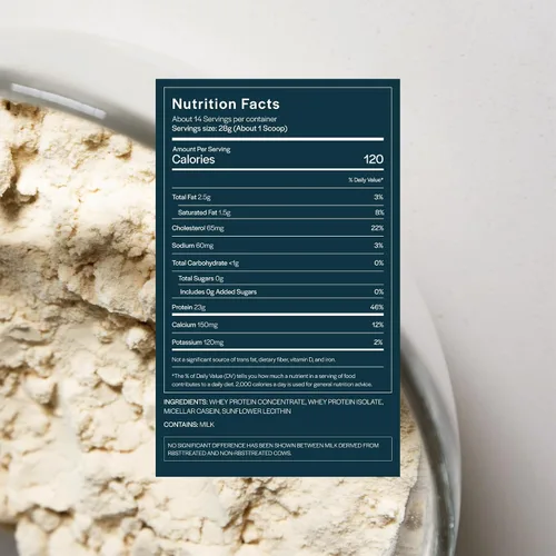 Miniatura 2 de Gainful Everyday Whey Protein en polvo, 23g de proteína por porción, sin sabor, apoya el crecimiento muscular, la recuperación y la nutrición