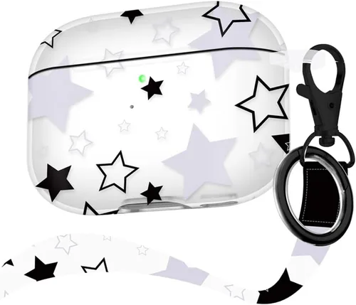 Miniatura 16 de Funda para Airpods Pro, Don't Touch Me for Airpods Pro Cover con llavero suave y linda funda a prueba de golpes para mujeres y hombres, compatible