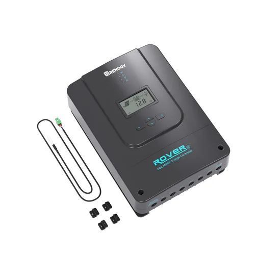 Miniatura 10 de Renogy Rover 30A 12V/24V Auto DC Entrada MPPT Controlador de Carga Solar, Parámetro Ajustable, Pantalla LCD, Regulador de Panel Solar Apto