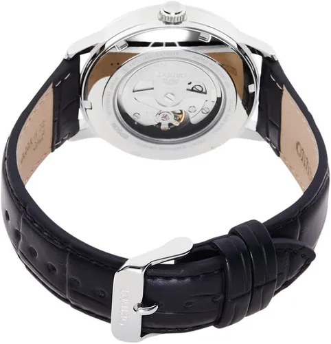 Miniatura 4 de ORIENT Reloj de pulsera automático japonéscuerda manual Symphony IV, Azul, Correa de cuero