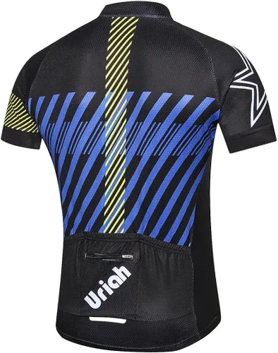 Miniatura 2 de Uriah Jersey de ciclismo de manga corta reflectante con bolsa trasera con cremallera