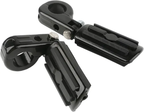 Miniatura 17 de Green-L Estriberas universales para motocicleta de 1 1/4 pulgadas con abrazadera P para Harley Sportster Softail Dyna Touring Road King Street Glide