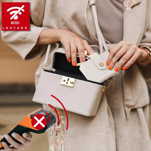 Miniatura 5 de Billetera pequeña para mujer RFID para mujer, carteras para tarjetas para mujer, delgada, cartera para tarjetas de crédito para mujer, beige-2