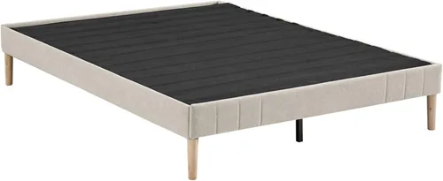 Miniatura 3 de Decoro Eternity - Marco de cama tapizado color crudo - Queen