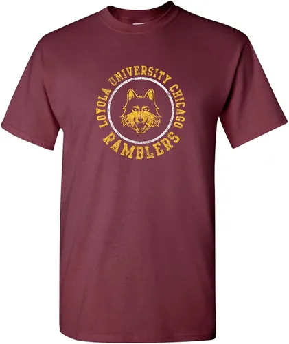 Miniatura 58 de UGP Campus Apparel AS04 - Camiseta con logotipo de círculo envejecido