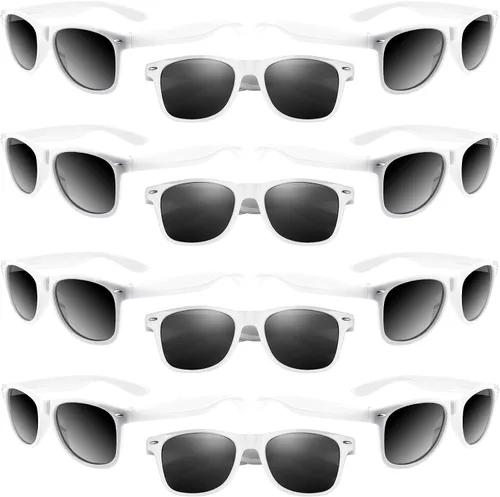 Miniatura 35 de ASTARON Paquete de 12 lentes de sol de fiesta de neón a granel para playa, boda, fiesta, piscina, suministros de fiesta