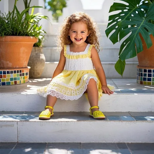 Miniatura 2 de THEE BRON Sandalias cómodas para niñas, zapatos para niños, sandalias rellenas