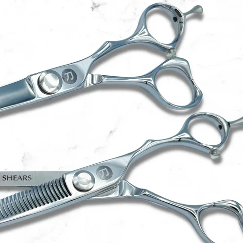 Miniatura 3 de Saki Shears Majime - Juego de tijeras de corte de pelo de 6 pulgadas, incluye tijeras de corte, tijeras de adelgazamiento, maquinilla de afeitar