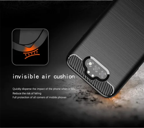 Miniatura 6 de Asuwish Compatible con LG K31/Phoenix 5/Fortune 3/Risio 4 Protector de pantalla de vidrio templado y accesorios de celda de silicona delgada de goma
