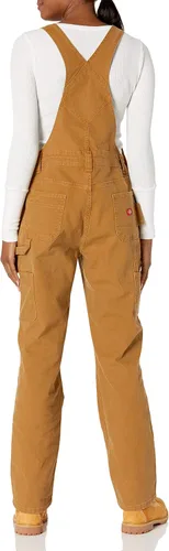 Miniatura 3 de Dickies womens Duck Double Front Bib Overalls