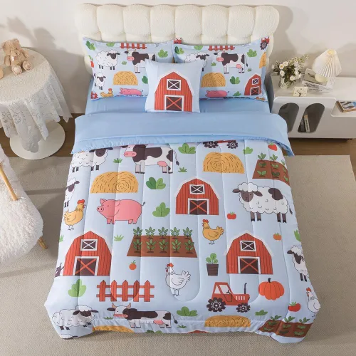 Miniatura 10 de Juego de edredón de 6 piezas con diseño de baloncesto, ropa de cama negra tamaño individual para niños, adolescentes y adultos, con pelotas