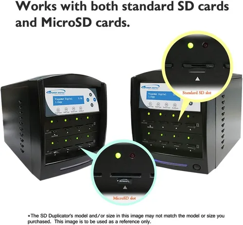 Miniatura 5 de Vinpower Digital SDShark SD & MicroSD Duplicator - 7 objetivo