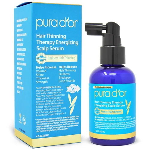 Miniatura 5 de PURA D'OR Champú y acondicionador curativo para terapia del cuero cabelludo para cabello seco y nutre con terapia de árbol de té y cuero cabelludo