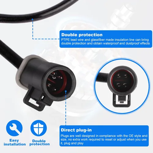 Miniatura 3 de 4 sensores O2 15717, sensor de oxígeno compatible con Ford para serie E compatible con Lincoln para Continental para Mazda para B4000 para Mercury