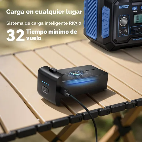 Miniatura 8 de Ruko U11MINI 4K, dron de bolsillo para adultos con cámara de menos de 249 g 8K Foto 4K/30fps Vídeo, cardán ElS de 3 ejes, transmisión digital FPV