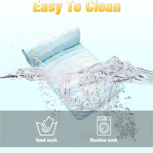 Miniatura 5 de Cama refrescante para gatos y perros 2023, tapete refrescante para mascotas con almohada, portátil, lavable, manta refrescante para mascotas