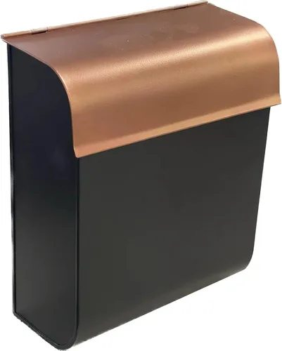 Miniatura 9 de NACH Buzón con bloqueo, 16 x 4.5 x 10 pulgadas, buzón negro con cerradura, soporte de pared impermeable para buzón - The Dominion Buzón con cerradura