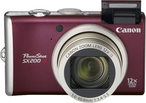 Miniatura 5 de Canon PowerShot SX200IS - Cámara digital de 12 MP con zoom estabilizado de imagen óptica de gran angular 12x y pantalla LCD de 3,0 pulgadas (Negro)