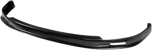 Miniatura 4 de Compatible con/Reemplazo para Labio de Parachoques Delantero, Spoiler de Labio Delantero PU Estilo MU Negro, Se Ajusta a Honda Civic Coupe Hatchback