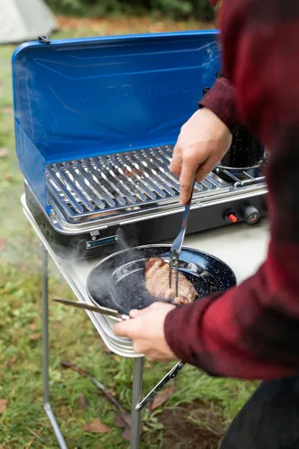 Miniatura 7 de Stansport Deluxe 24-Piece Enamel Tableware Set - Enamel Plates and Bowls Lightweight and Durable Camp Dish Set for Camping and Backpacking Plates